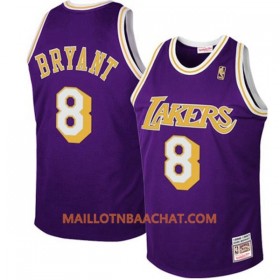 Maillot NBA Los Angeles Lakers Kobe Bryant 8 Hardwood Classics Violet Swingman - Homme
